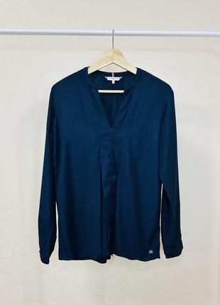 Блуза Tommy hilfiger темно-синего цвета