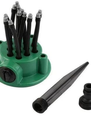 Спринклерний зрошувач 360 multifunctional water sprinklers розпилювач для газону