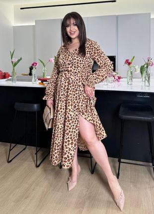 Леопардова сукня