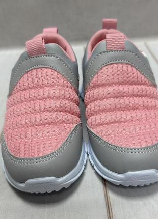 Дитячі кросівки на дівчинку callion сітка 26-30 рожеві5 фото