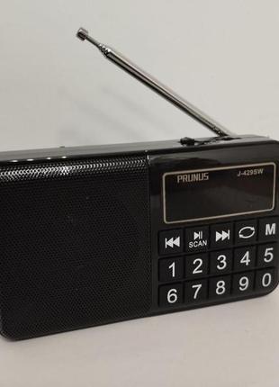 Б/у портативное радио prunus j-429 am fm