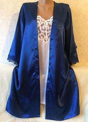 Халат атласный