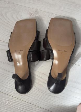 Босоніжки шлепки massimo dutti, zara,3 фото