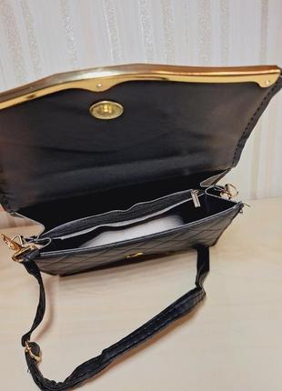 Нова сумочка клатч з короною5 фото