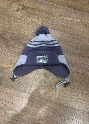 Тепла шапка на хлопчика