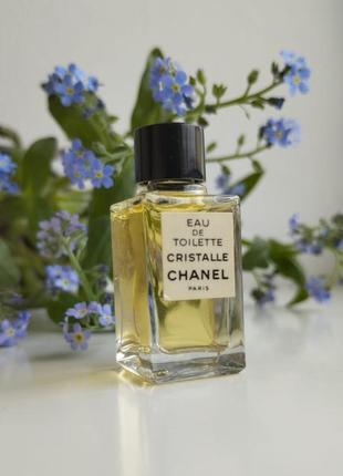 Cristalle eau de toilette chanel, вінтажна мініатюра, туалетна вода, 4 мл