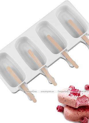 Силиконовая форма для мороженого эскимо
