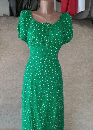 Платье женское из натуральной ткани - штапель