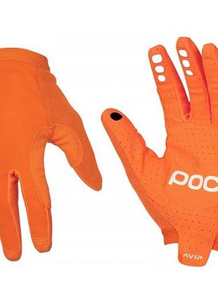 Перчатки велосипедные poc avip glove long xl оранжевый