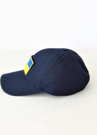 Кепка бейсболка синяя рип-стоп с флагом украины davani 00637-2