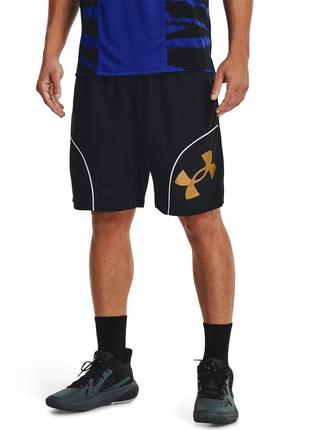 Under armour ua perimeter 11in shorts 1370222-002 мужские шорты спортивные оригинал черные длинные - s