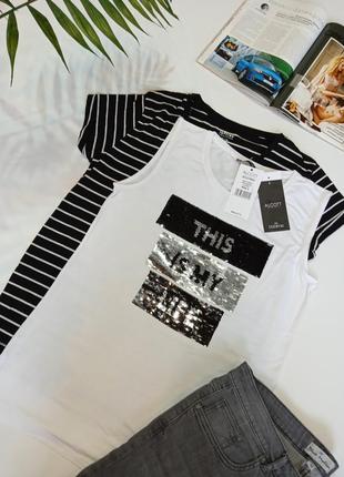 Майка с пайетками