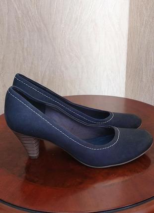 Кожаные туфельки на кольца