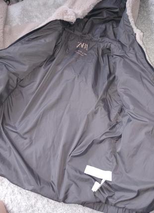 Шуба zara, курточка деми для подростка р.1645 фото