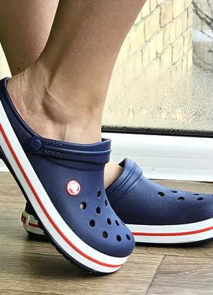 Женские синие шлепанцы