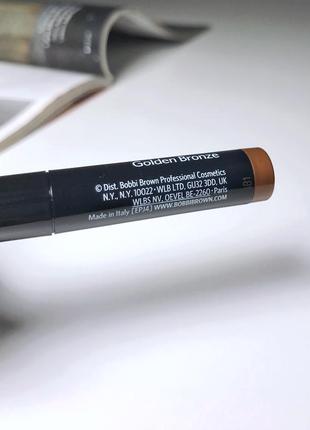 Міні кремові тіні bobbi brown long wear cream shadow stick golden bronze.нові.оригінал📦є відправка новою поштою4 фото