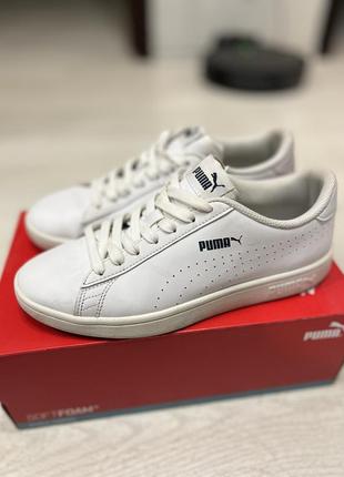 Білі кеди унісекс puma