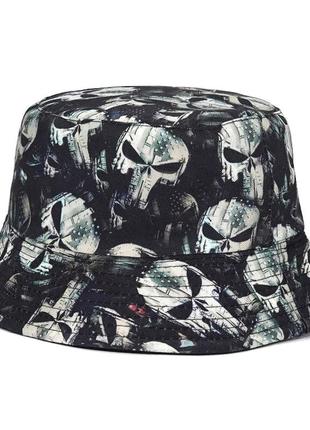 Панама двухсторонняя картель (череп), унисекс wuke one size