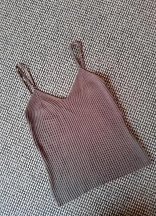 Майка вязаная blackout