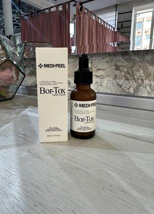 Пептидна сироватка для обличчя з ефектом ботокса medi-peel bor-tox peptide ampoule 30мл