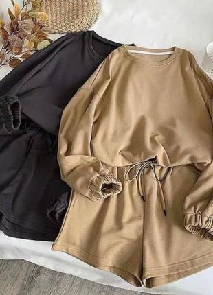 Костюм худі+шорти