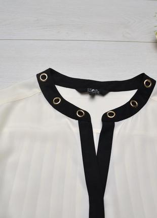 Красива комбінована блуза star by julien macdonald.3 фото