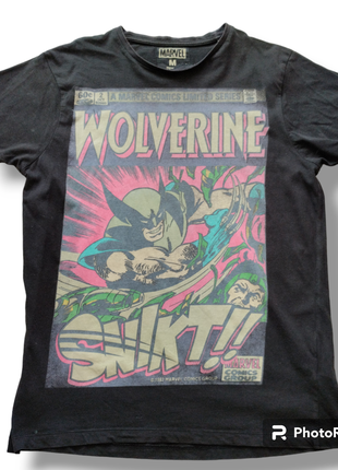 Вінтажна футболка wolverine 1982. marvel comics t shirt