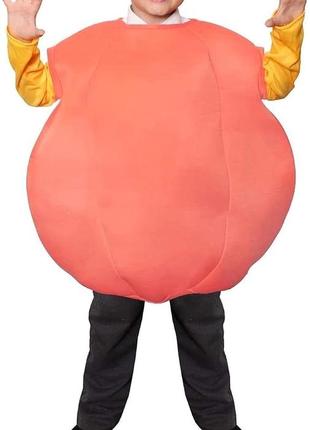 Карнавальный костюм гигантский персик , фрукт , овощ тыква абрикос 7-8, 9-10 лет