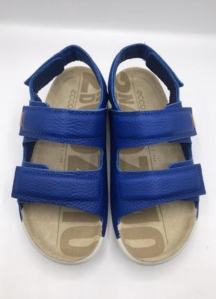 Оригинальные сандалии от бренда ecco кожаные1 фото