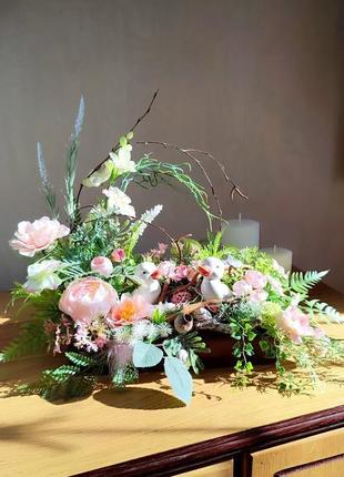 Весняна великодня композиція з гусьми пасхальная весенняя композиция с гусями купить