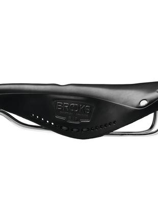 Седло велосипедное brooks b17 carved черный (1007-006105)2 фото