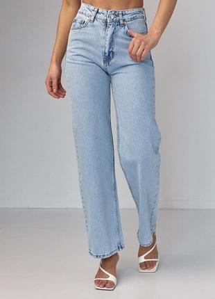 Жіночі прямі джинси straight