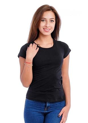 Футболка женская простая базовая