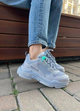 Женские кроссовки balenciaga triple s clear3 фото