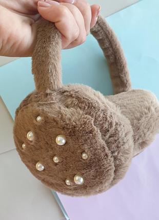 Меховые наушники