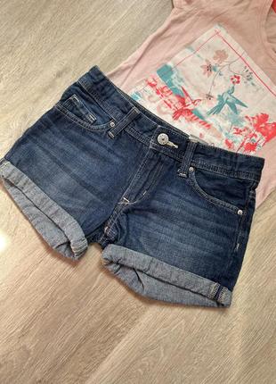 Джинсовые шорты 7-8 лет