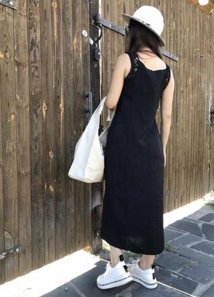 Льняное платье max mara 3