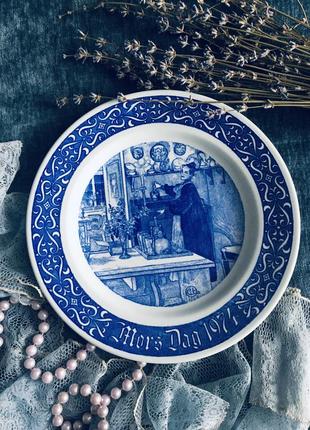 🔥 тарілка 🔥 настінна вінтаж колекційна швеція порцеляна