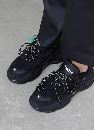 Жіночі кросівки balenciaga triple s clear