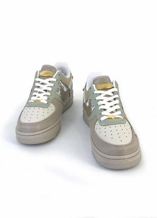 Кроссовки мужские в стиле nike air force 1 tan low bling