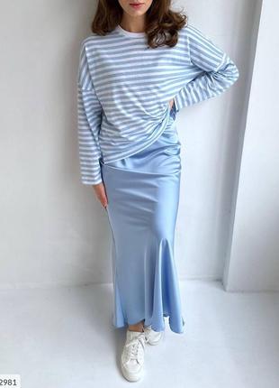 5 цветов длинная атласная юбка10 фото