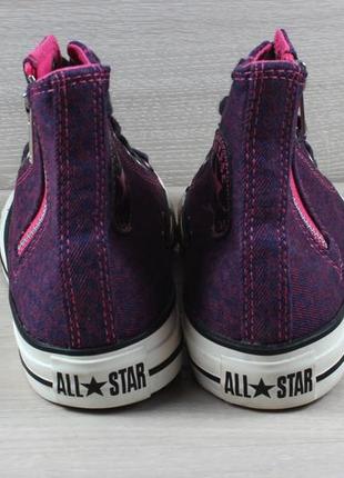 Высокие женские кеды converse all star оригинал, размер 377 фото