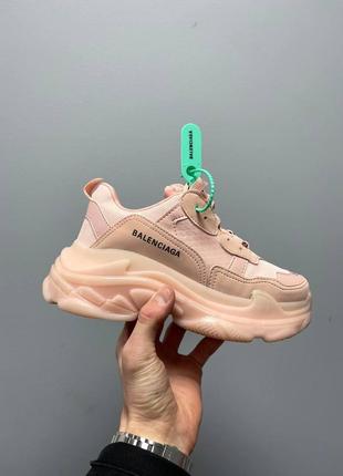 Жіночі кросівки balenciaga triple s clear10 фото