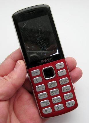 Телефон sigma x-style 24 onyx разбитый дисплей