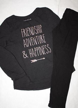 Реглан+лосини красивий ф.nutmeg для дівчинки 9/10років ,р-134 відмінне