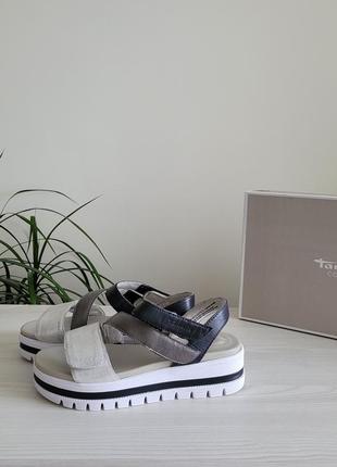 Босоножки кожаные оригинал tamaris гг.40