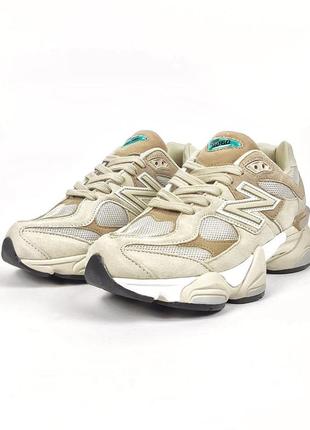 New balance 9060 бежевые