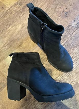Vagabond кожаные ботинки, ботильоны, размер 37.