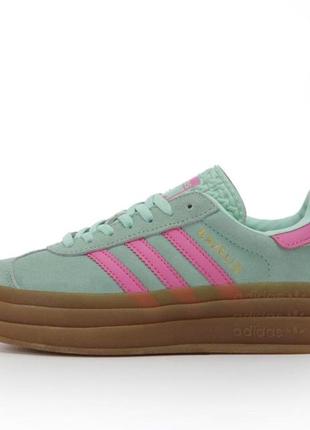 Женские кроссовки adidas gazelle bold pulse platform