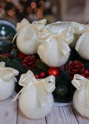 Ялинкові прикраси / іграшки на ялинку / новорічні прикраси